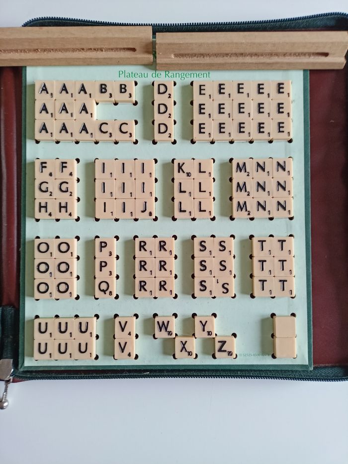Scrabble de voyage en pochette - photo numéro 5