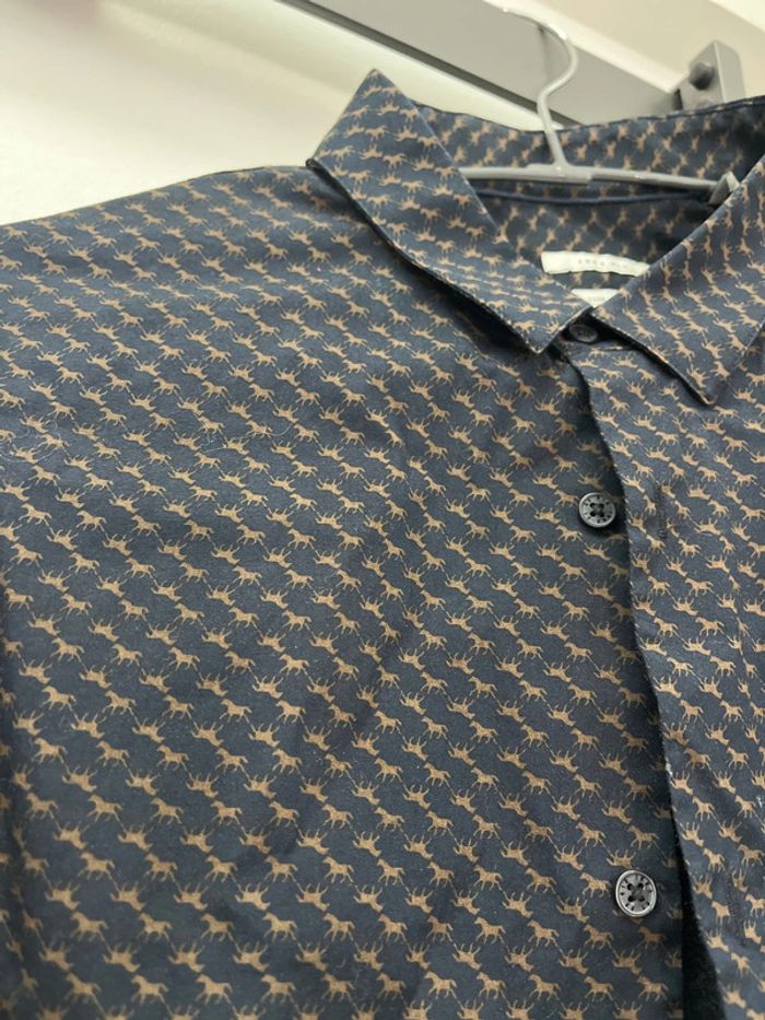 Chemise IKKS motifs petits chevaux - photo numéro 2
