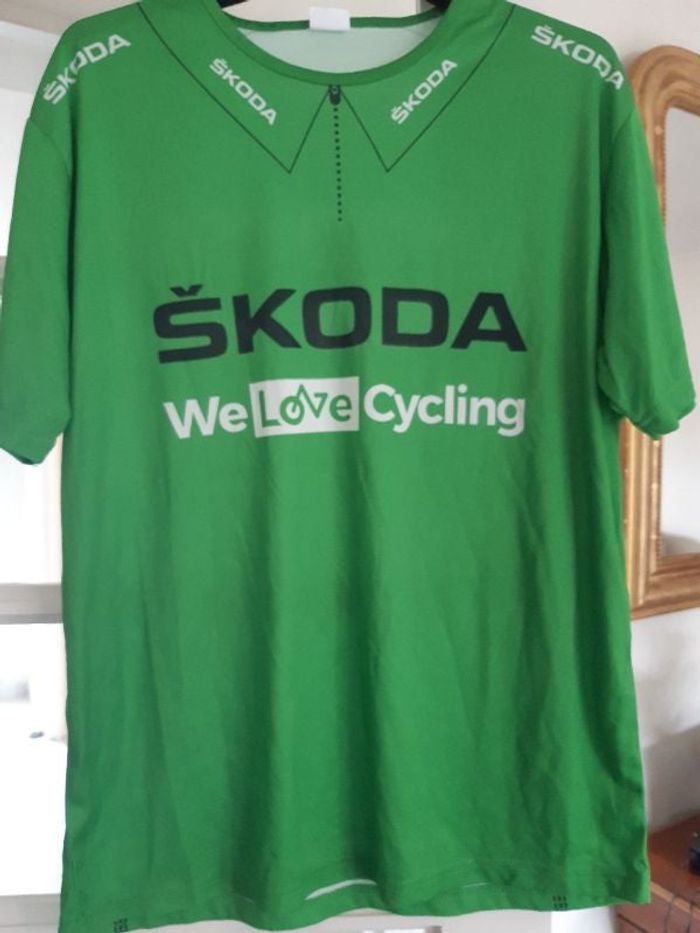 T-shirt cycliste