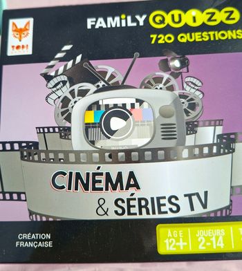 JEU " FAMILLY QUIZZ " Cinéma  et Série TV