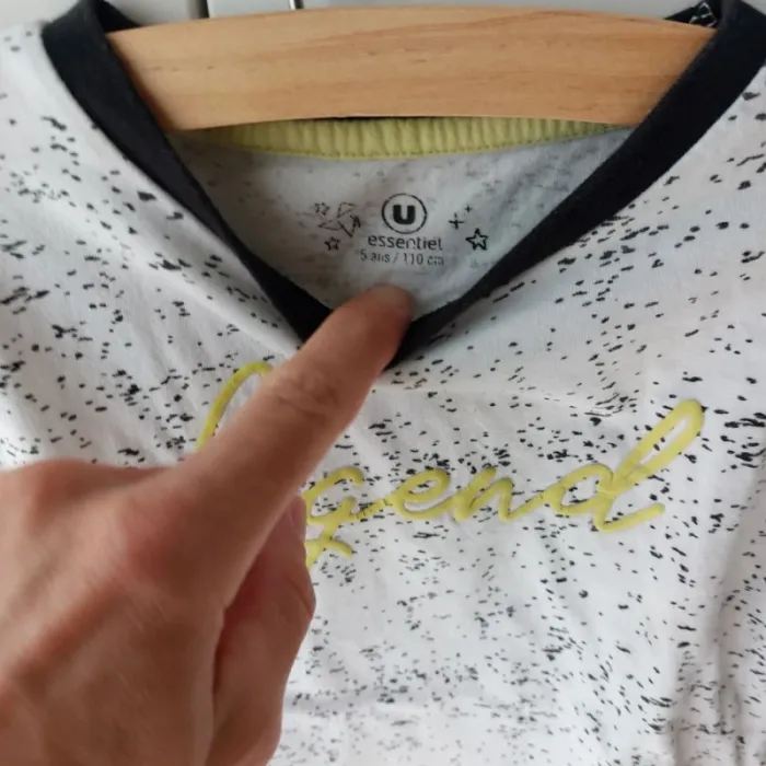 T-shirt manches courtes 5 ans - photo numéro 3