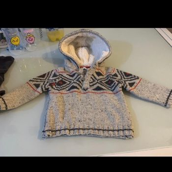 Pull garçon épais 6 mois