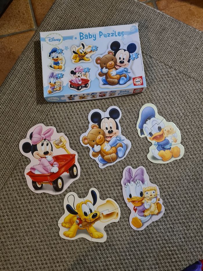 Puzzles mickey Baby - dès 24 mois