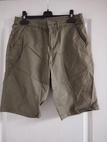 Short marron/kaki