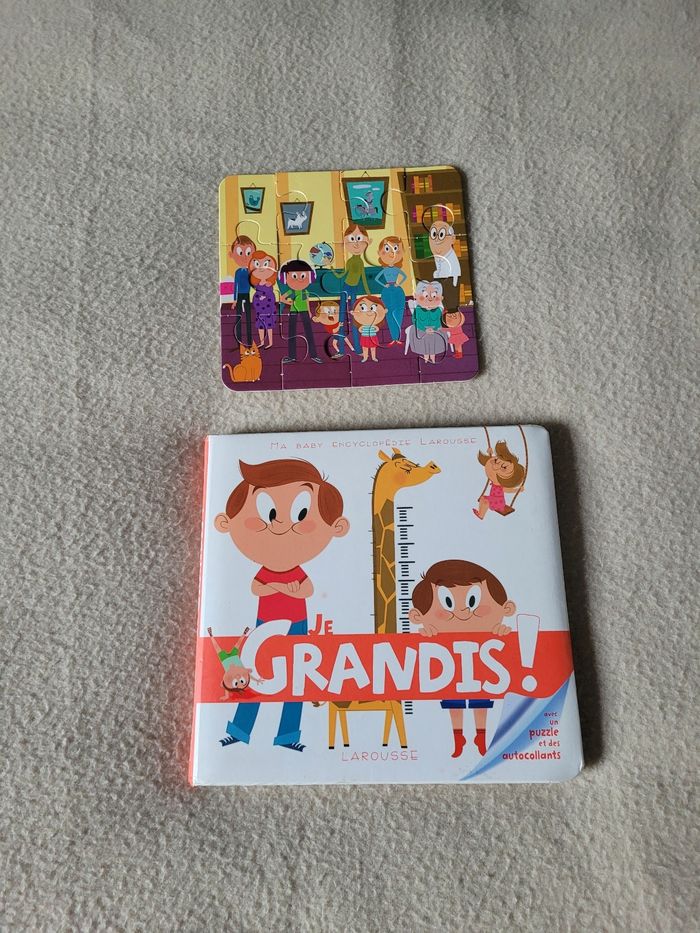 Livre ma baby encyclopédie je grandis Larousse