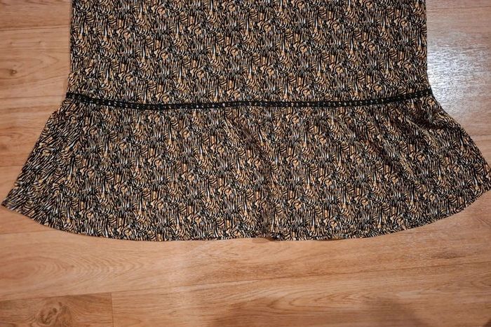 Robe casual IKKS Jaune et Noir en super état en taille L - photo numéro 4