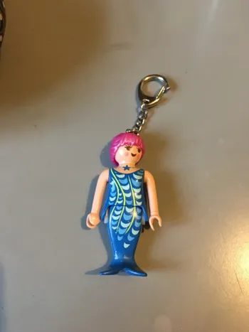Porté clé sirène Playmobil