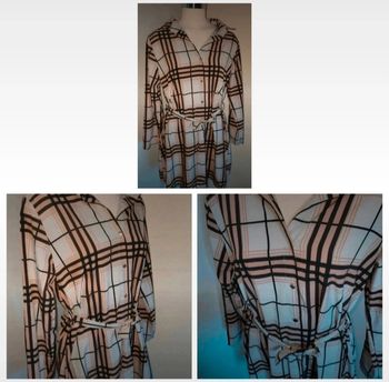 Robe chemise à carreaux new collection S/M