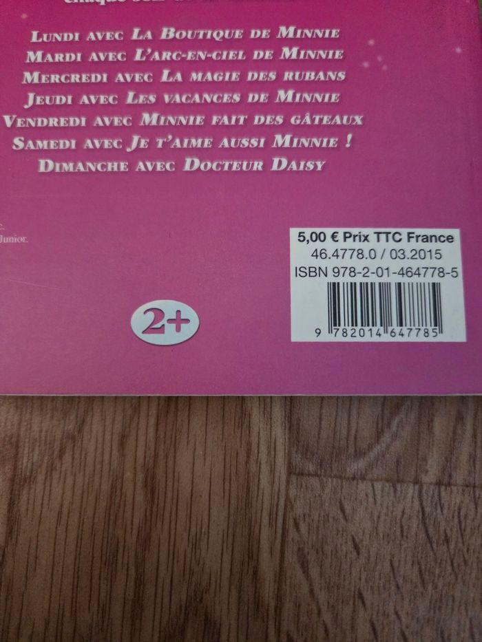 Livre Disney Junior : 7 Histoires pour la Semaine de Minnie et ses Amis (Hachette Jeunesse - photo numéro 8