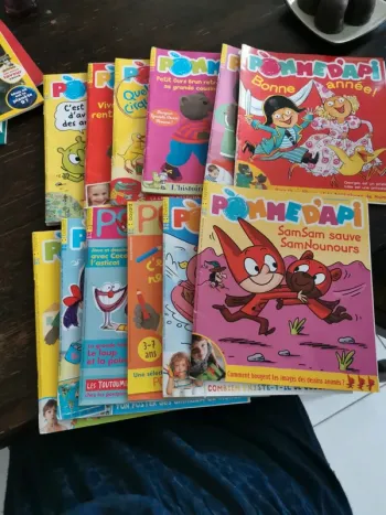 Lot de 12 livres Pomme d'api