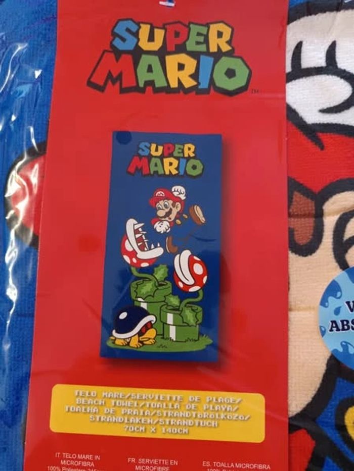 Serviette Mario