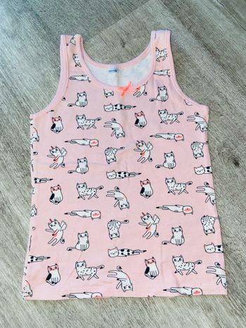 Débardeur chat 8 ans
