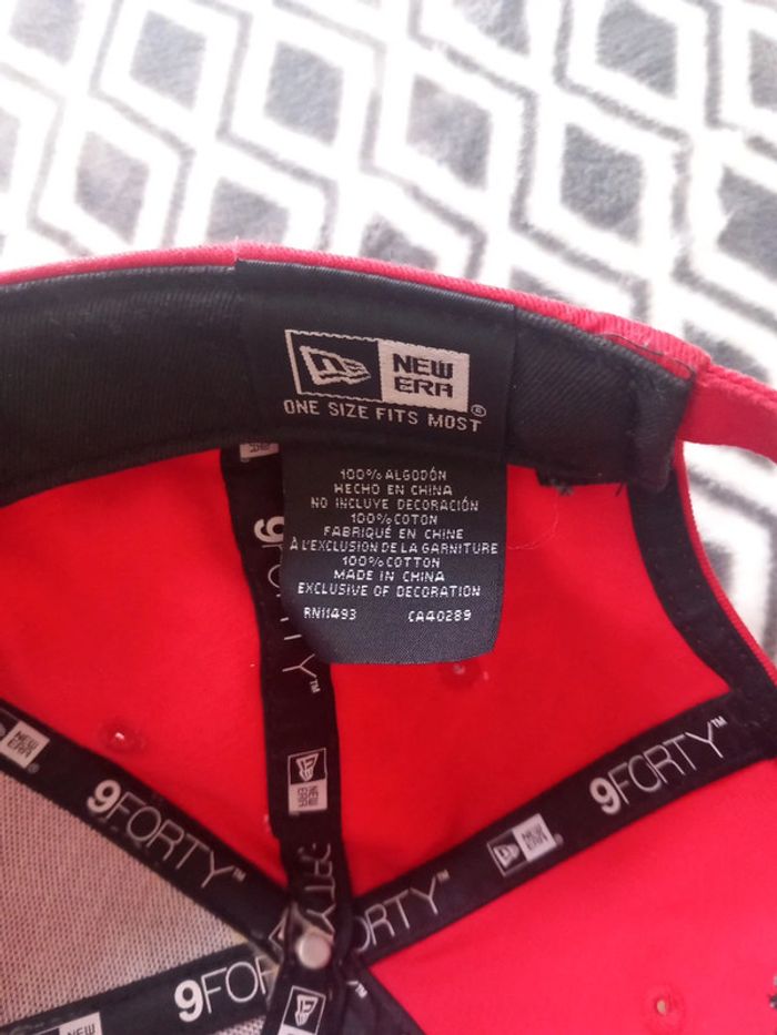 Casquette Chicago bulls newera - photo numéro 6
