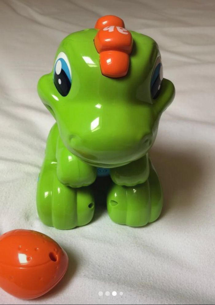 Dino Baby t-rex vert éducatif à partir de12 mois - photo numéro 3