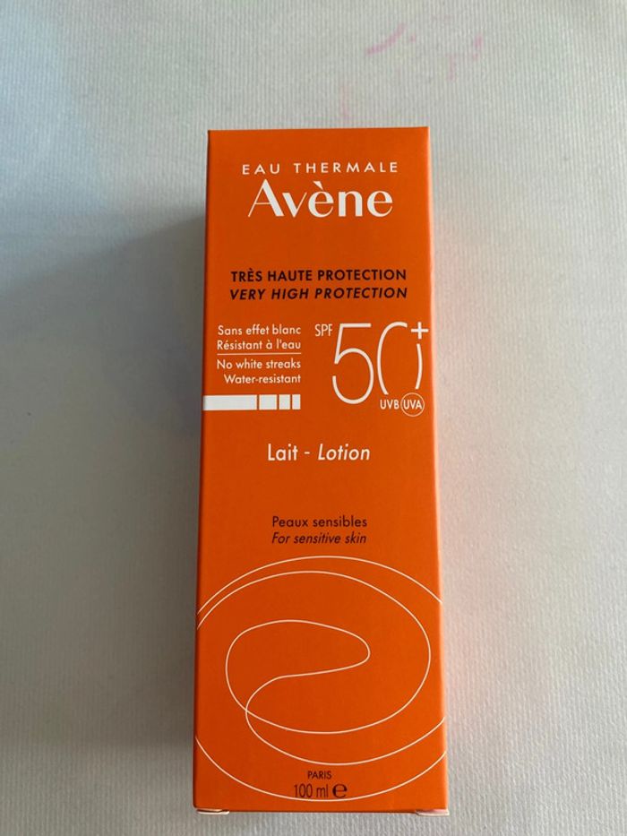 Lait solaire très haute protection