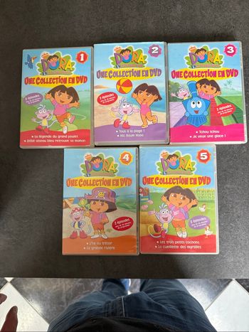 5 dvd Dora l exploratrice