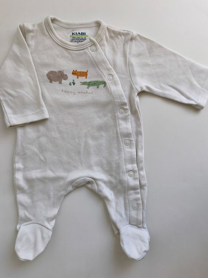 Lot de 3 pyjamas naissance - photo numéro 4