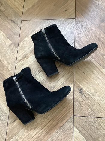 Boots noires Mango 37