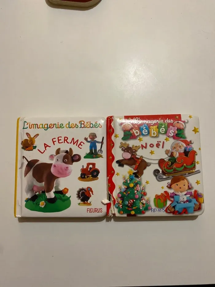 Lot 2 livres bébés