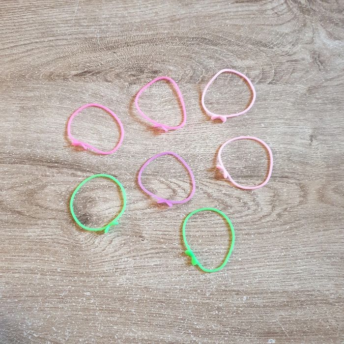 ⭐ Lot de 7 bracelets élastique avec nœuds #emyfleury_bijoux