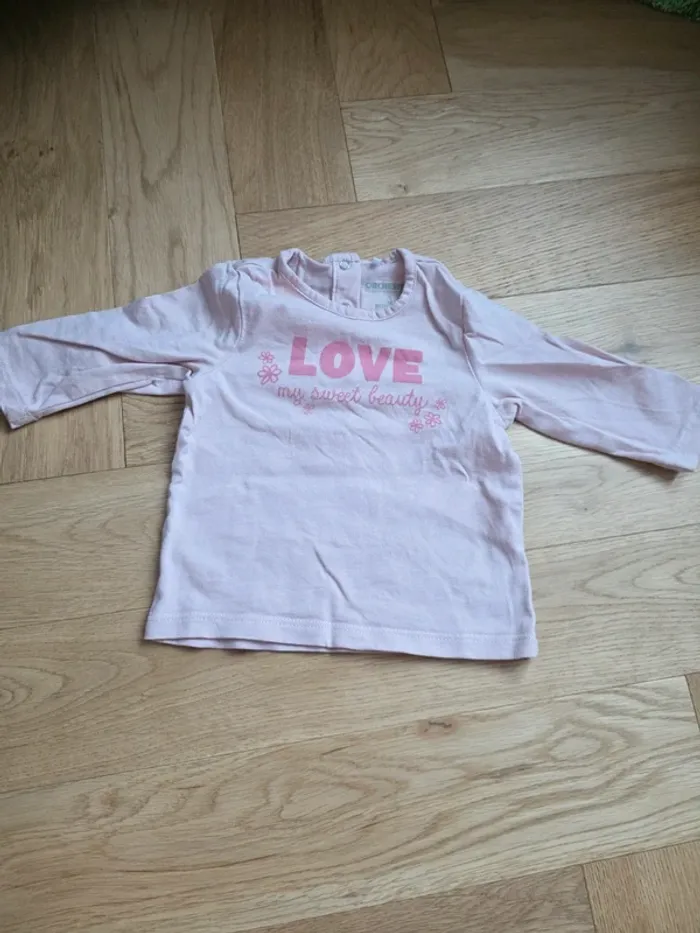 Lot tee-shirt fille