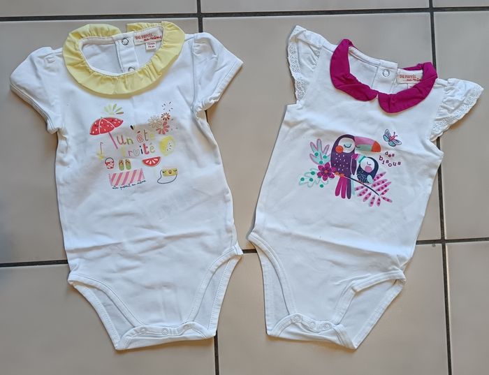 Gros lot vêtements été bébé fille 12 mois - photo numéro 9
