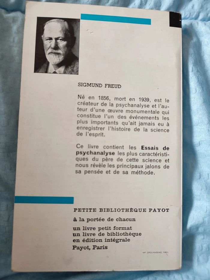 Livre "Essai de psychanalyse"- Sigmund Freud - photo numéro 2