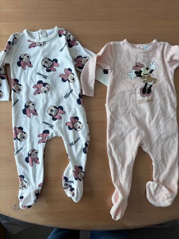 Lot de 2 pyjamas Disney 12M