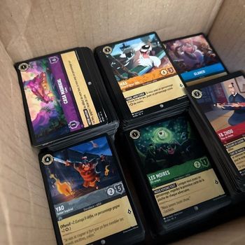 Lot de 1000 cartes  lorcana