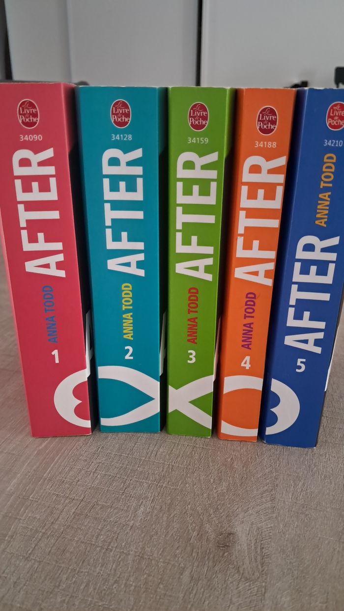 Livres Collection After - 5 tomes - de Anna Todd - photo numéro 3