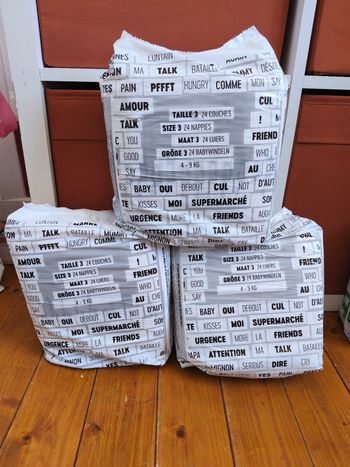 Lot couches taille 3