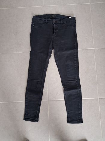 Jean slim Kiomi 44 noir