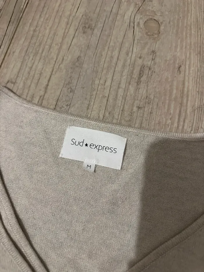 Cardigan gilet sud express M - photo numéro 3