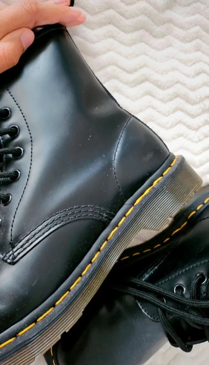 Bottines Dr. Martens Femme taille 38 comme neuve noire - photo numéro 7
