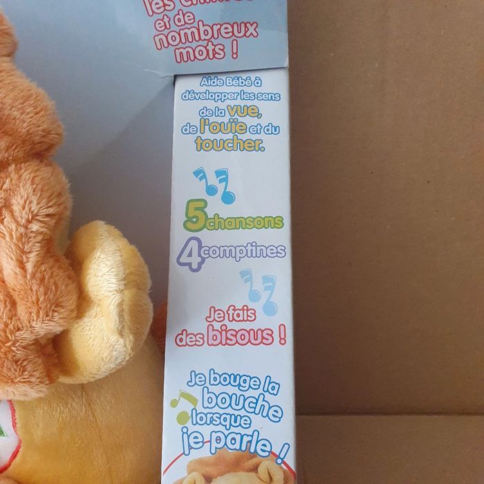 Peluche Raymond le lion - photo numéro 3