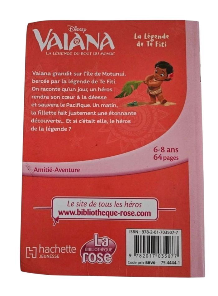 Livre Vaiana : La légende du bout du monde - photo numéro 2