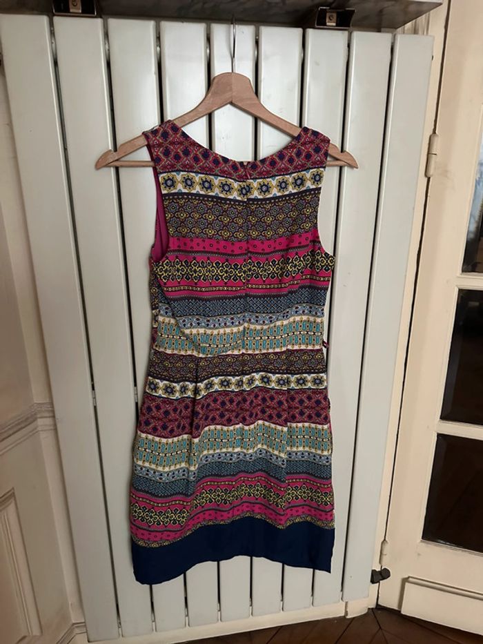 Robe vintage coloree a poches S - photo numéro 3