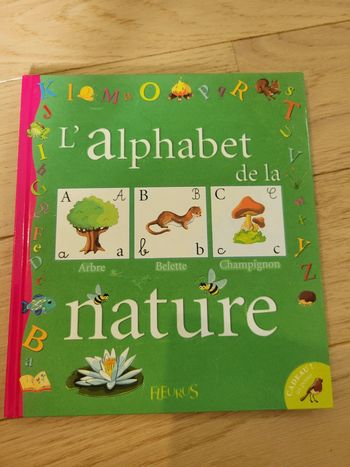 Livre l alphabet la nature