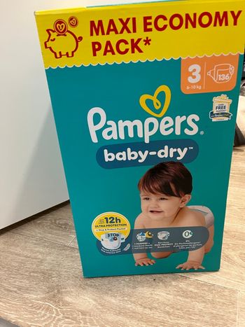 Pampers – Couches taille 3