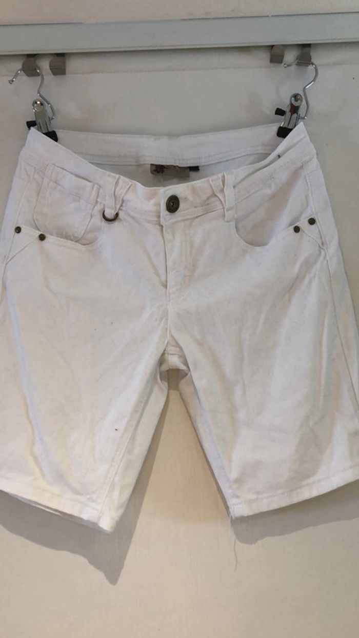 Bermuda Woman taille 38 Blanc