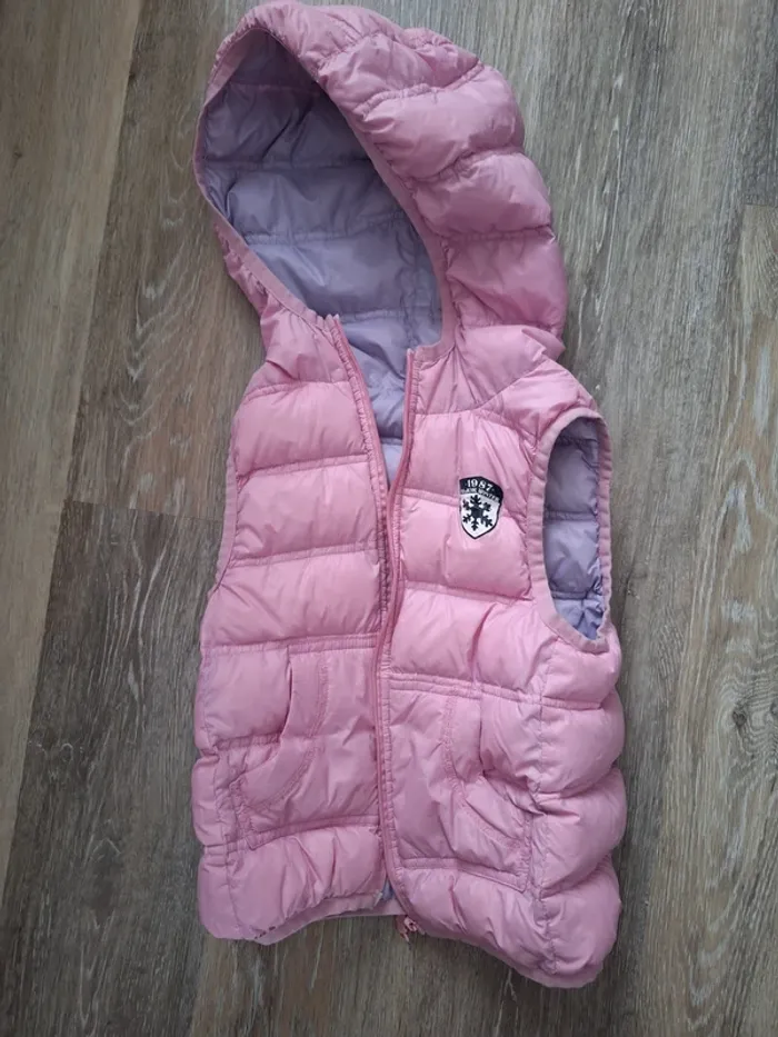 Doudoune sans manche 4ans