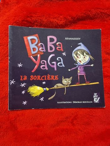 Livre baba yaga la sorcière