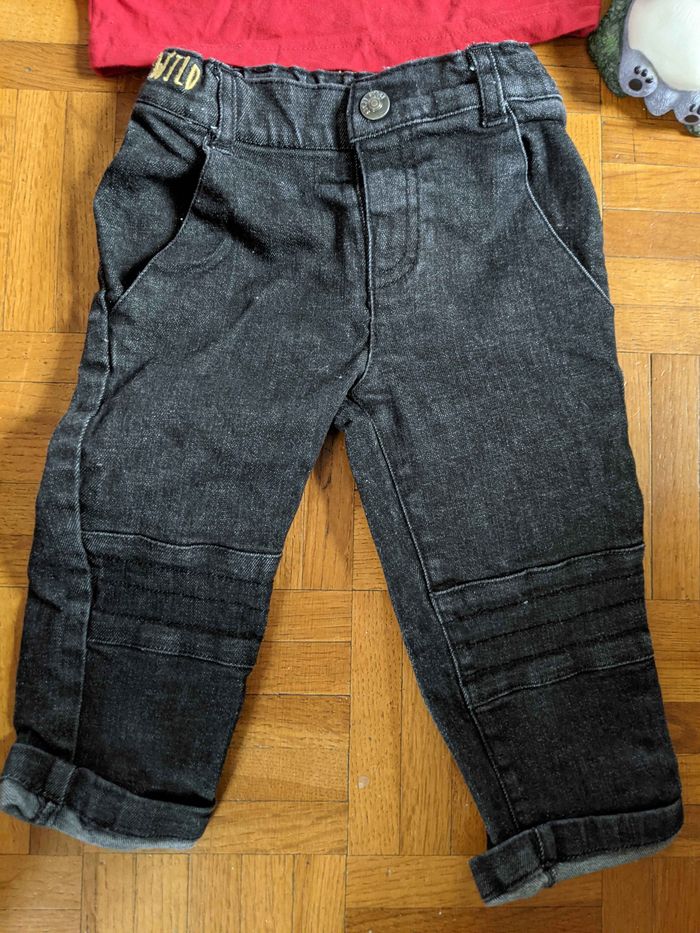 Ensemble tee shirt Disney jean Grain de blé 6 mois - photo numéro 4