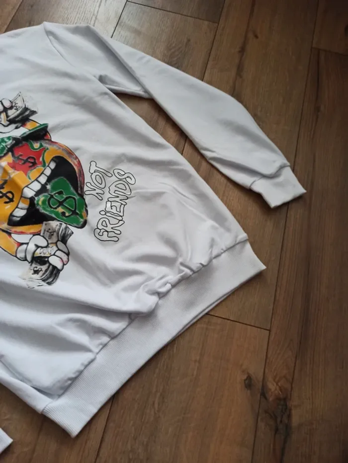 Pull fin pour homme manches longues M - photo numéro 3