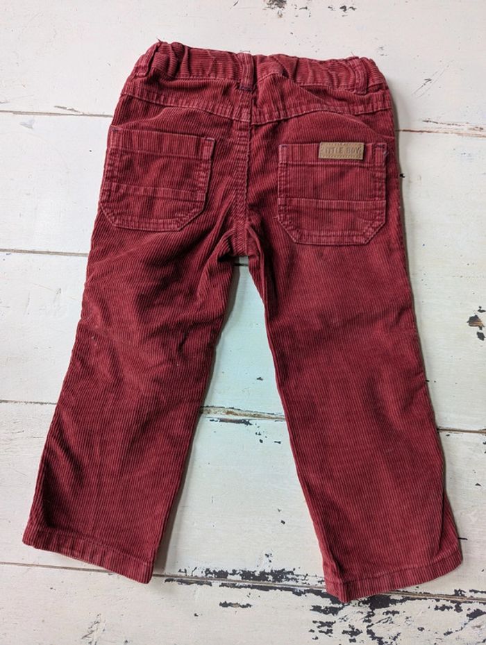 Lot de 2 pantalons velours Kiabi - photo numéro 8