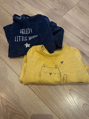 Lot de 2 pyjamas 18mois / 81-86cm