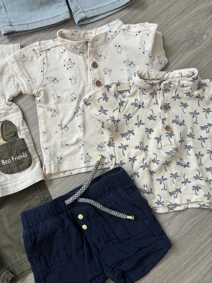 Lot vêtements bébé garçon été 6 mois - photo numéro 4