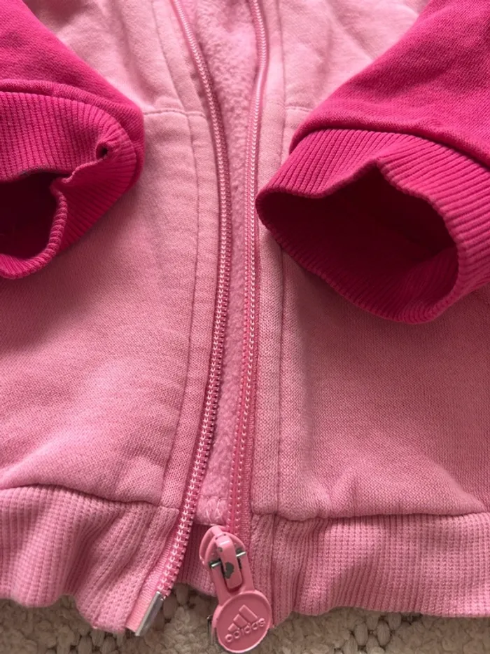 Veste Adidas rose - photo numéro 2