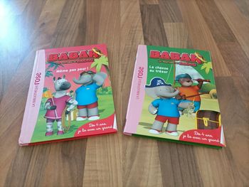 Lot 2 livres Babar (chasse aux trésors et même pas peur)
