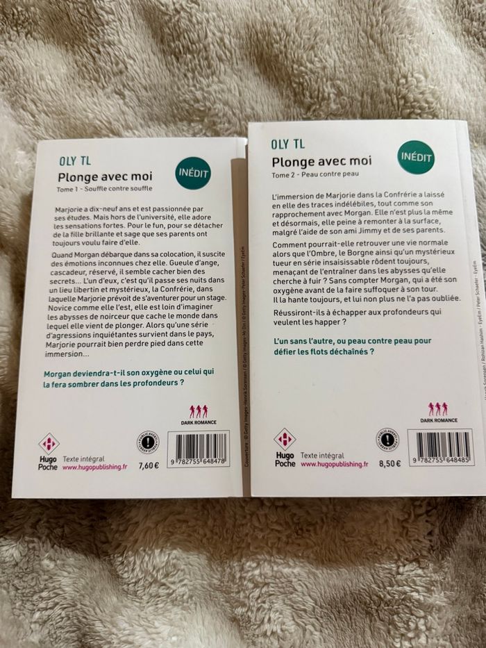 Livre Dark romance : plonge avec moi tome 1 / 2 - photo numéro 3